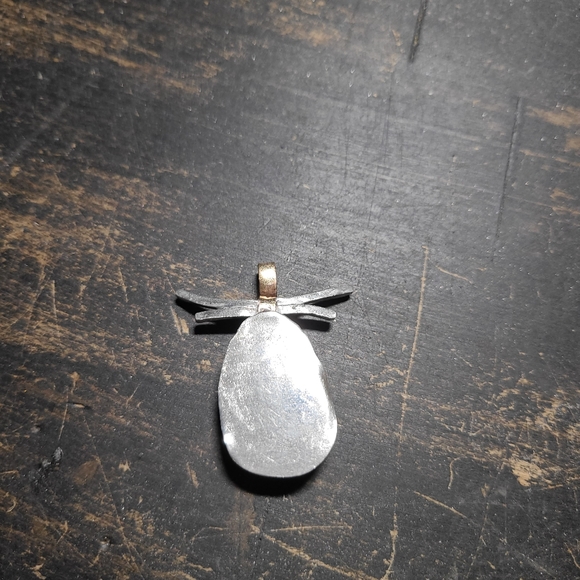 Asian inspired turquoise pendant - Picture 2 of 2